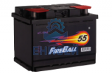 Аккумулятор 6 СТ- 55 FIRE BALL (0) NR обратная пол. распродажа (Оригинал)*